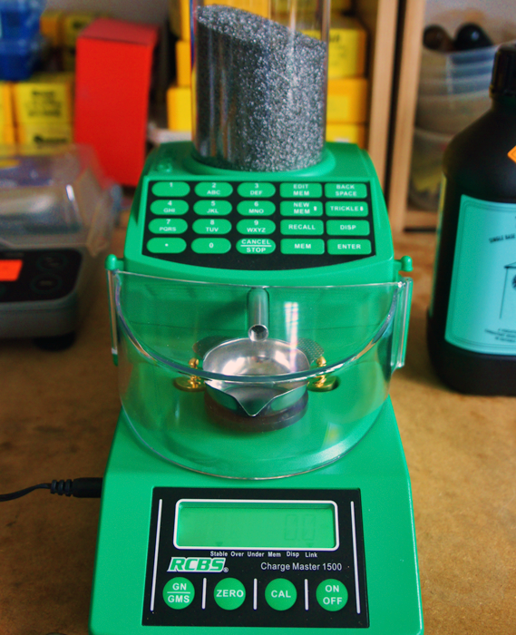 The tiny Ramshot kernels were found to flow too freely in the Charge Master.
