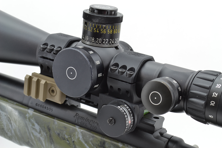 26mm long rings ensure very light clamping pressure is needed to secure the scope, spot the obvious mistake!