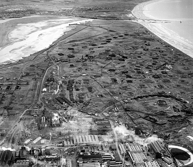 The Ardeer Peninsula in SW Scotland and privately owned ICI Nobel factory sometime post WW2