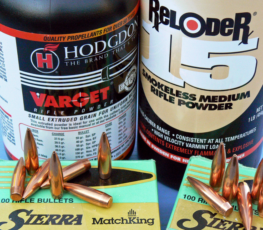 Hodgdon VarGet is an almost uniquely flexible powder. Alliant Reloder 15 is a close equivalent.