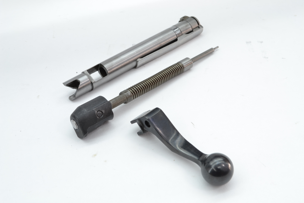 Field strip the bolt without tools.
