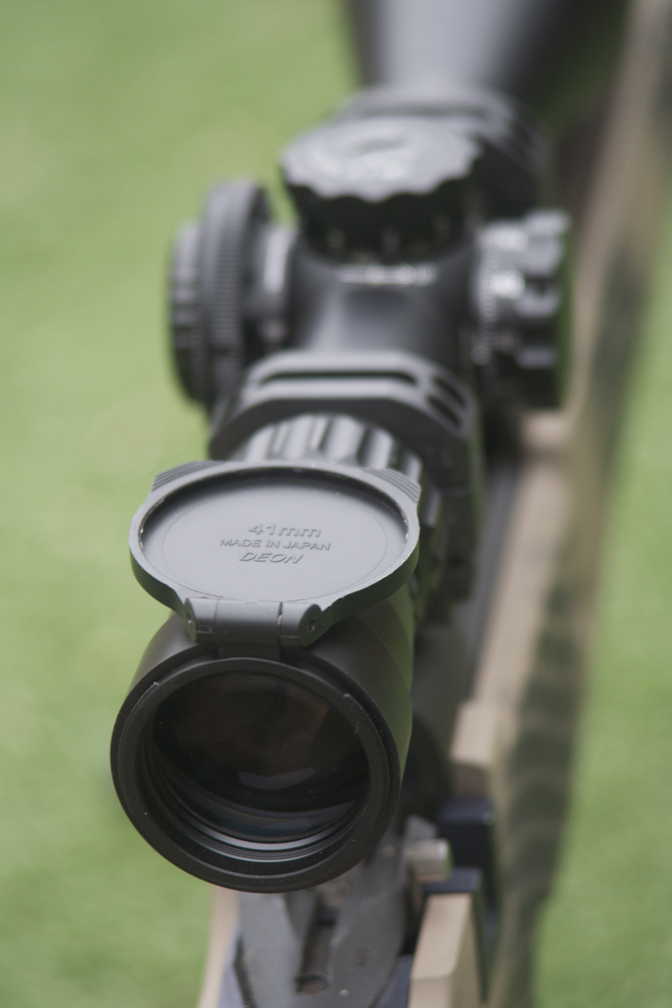 The inside of the flip up cover has enough space to store sight adjustments.
