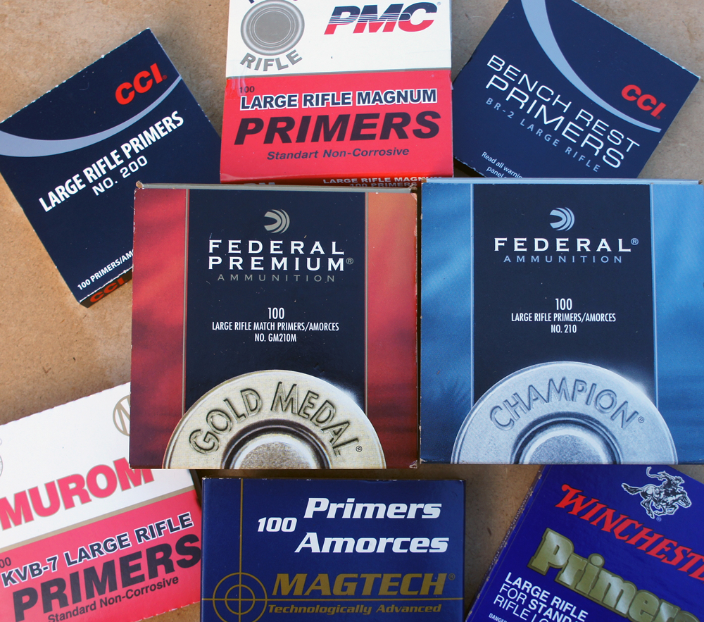 Some of the 16 primers tested.