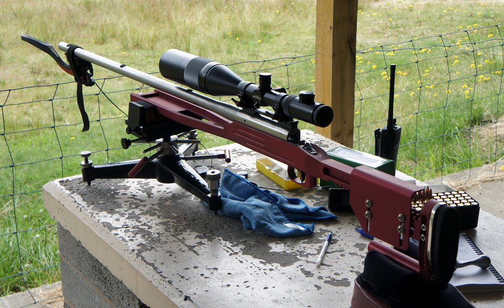 The Custom Savage with the essential Magnetospeed V3 fitted