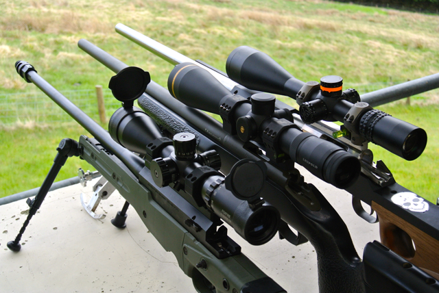 The contenders. From left: the Fox, the VX-6 and the NXS