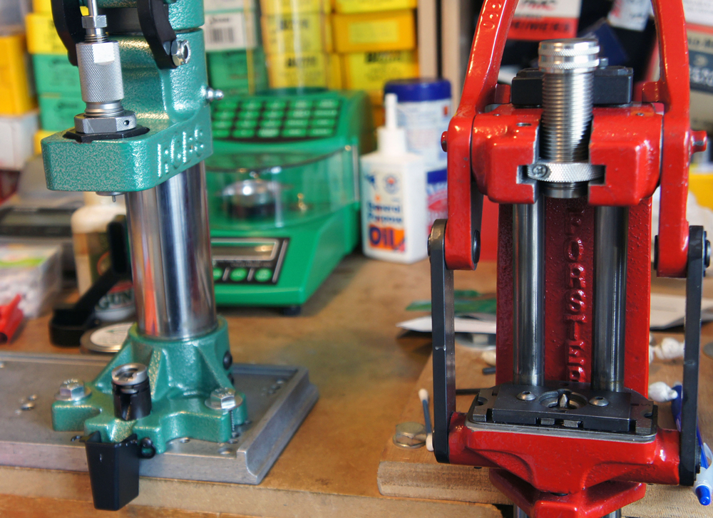 The Summit and Co-Ax are ‘C-form’ presses – open at the front with excellent access for both hands.
