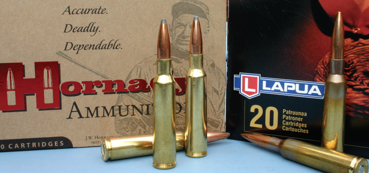 The 6.5x55 is well catered for with factory ammunition