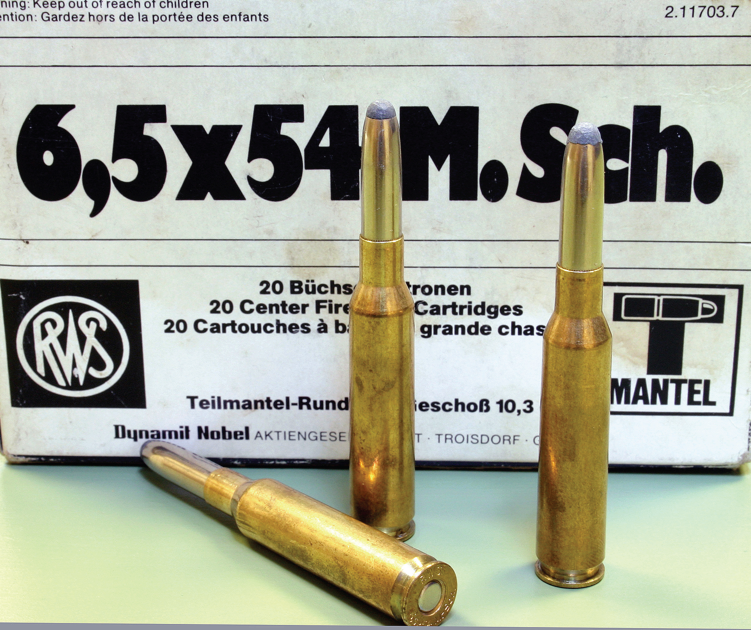 The 6.5 Manlicher - a famous sporting cartridge. The 1960s Deer Acts killed its use in the UK