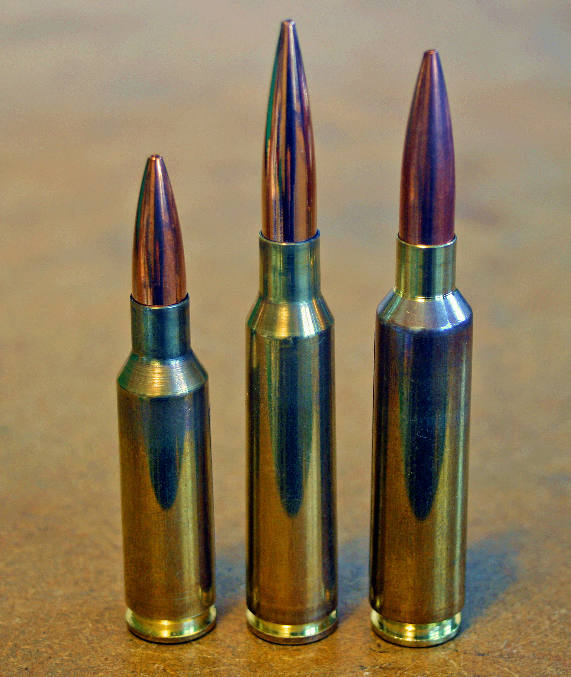 The 6.5mm x 284 norma began as a wildcat cartridge by necking down the 284 ...