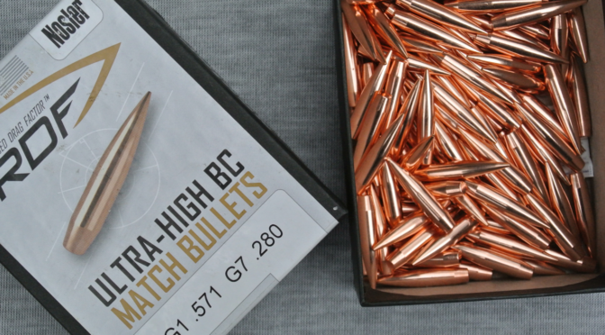 Nosler RDF Match Bullets